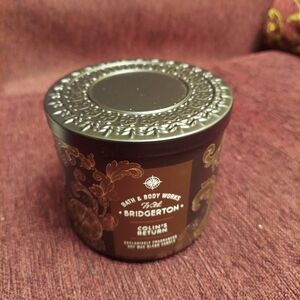 Bridgerton collab Colin's return candle by bath and body works